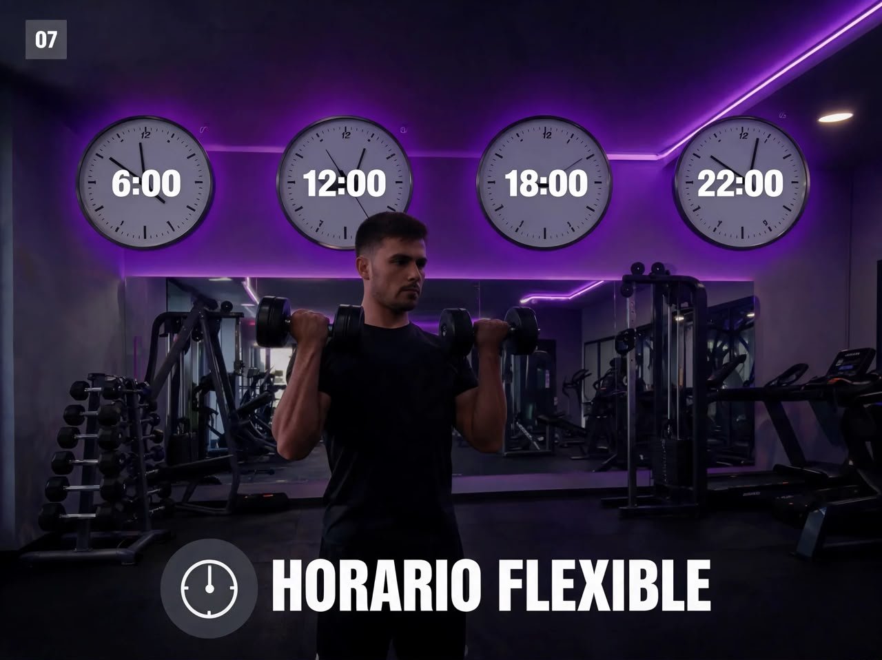 Horario Flexible - ENERGYM Bucaramanga